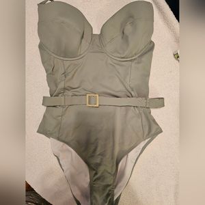 Weworewhat one-piece swimsuit, size XL